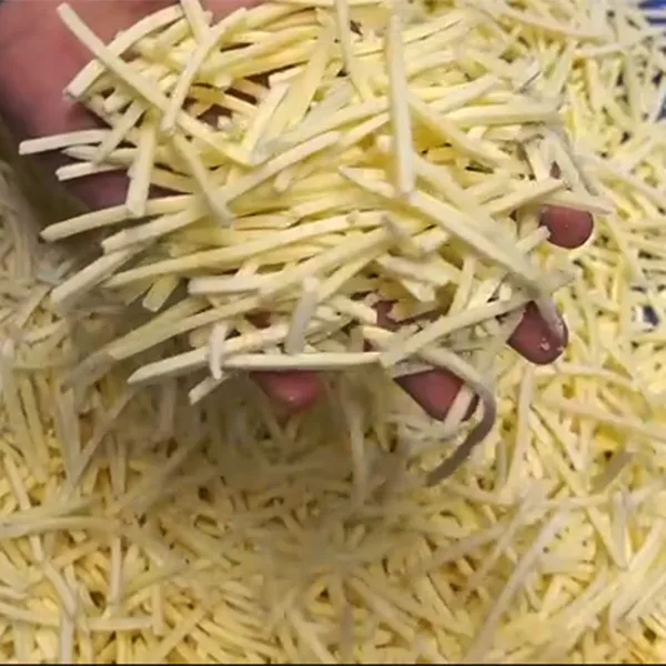 Cortadora de queso en tiras
