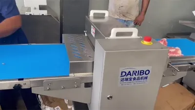 Cortadora de carne en tiras y cubos, DRB-FT500