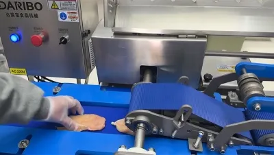 Rebanadora horizontal de carne fresca