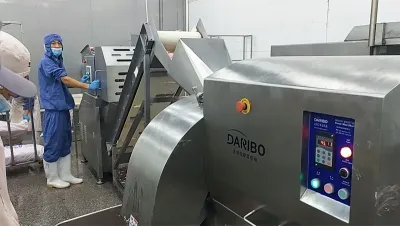Cortadora de carne congelada en cubos 3D, DRB-D450