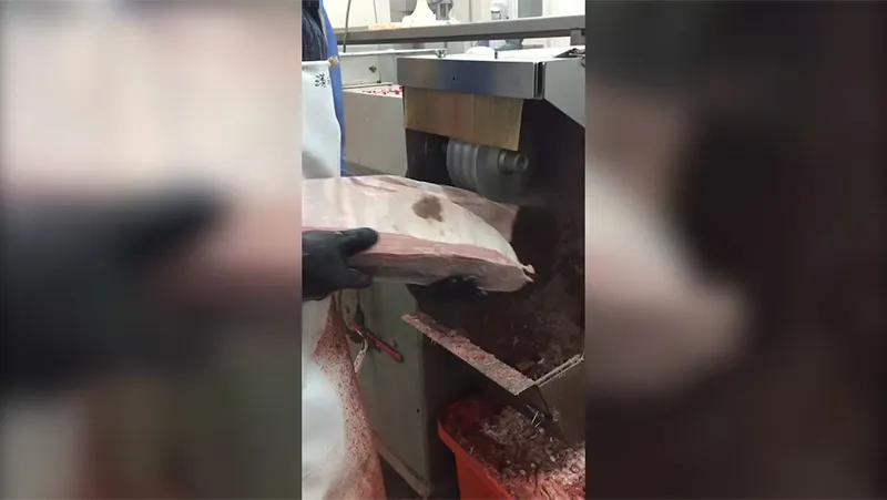 Limpiadora de pescado congelado, DRB-YM450