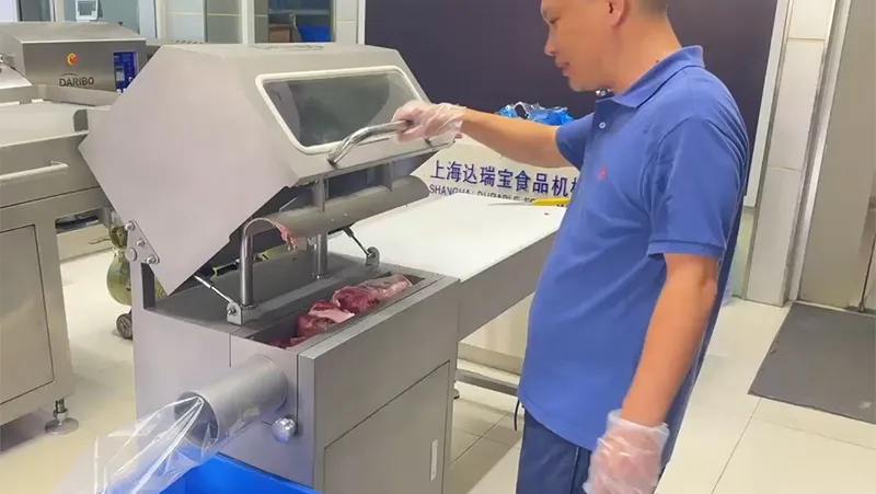 Embutidora automática de carne, DRB-TC600