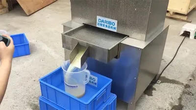 Exprimidor industrial de cítricos, DRB-DGJ-0.5
