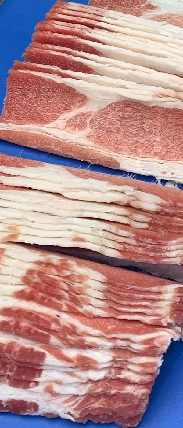 Rebanadora de carne congelada