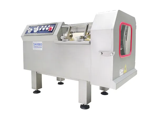 Cortadora de carne congelada en cubos 3D (400-900kg/h)