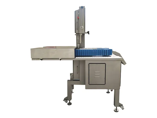 Sierra de cinta automática para carne congelada (en 2 trozos)