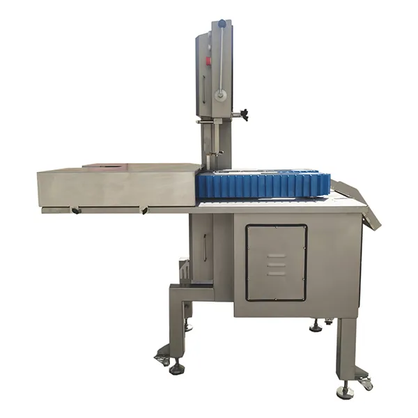 Sierra de cinta automática para carne congelada (en 2 trozos)
