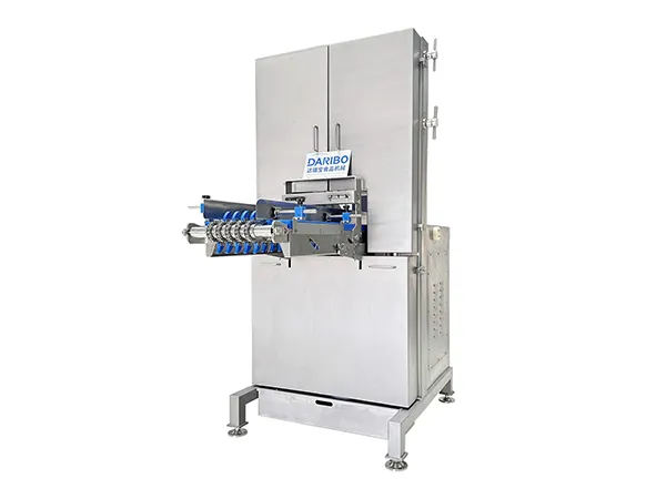 Sierra de cinta automática para carne congelada (en 5 trozos)