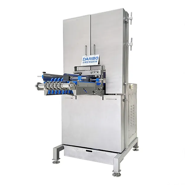 Sierra de cinta automática para carne congelada (en 5 trozos)