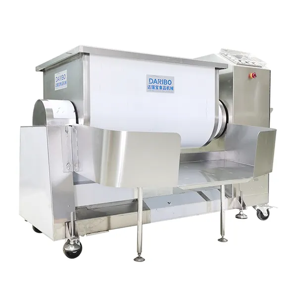 Mezcladora de carne de doble paleta (200 - 300L de volumen)