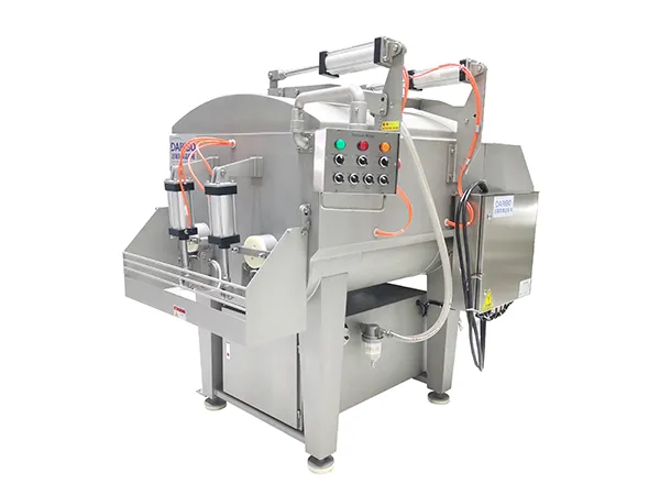 Mezcladora de carne de doble paleta (400 - 3000L de volumen)